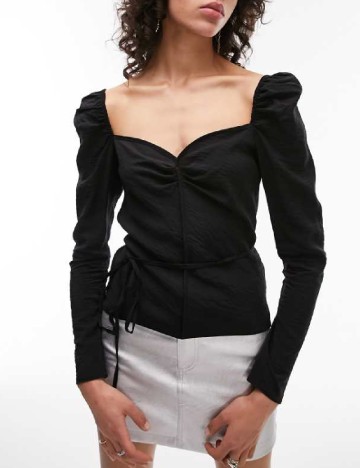 Bluza Top Shop, negru