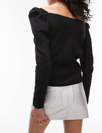 Bluza Top Shop, negru