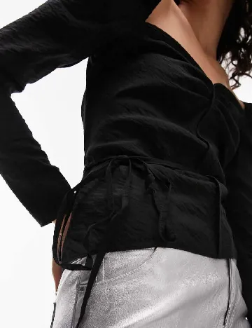 Bluza Top Shop, negru Negru