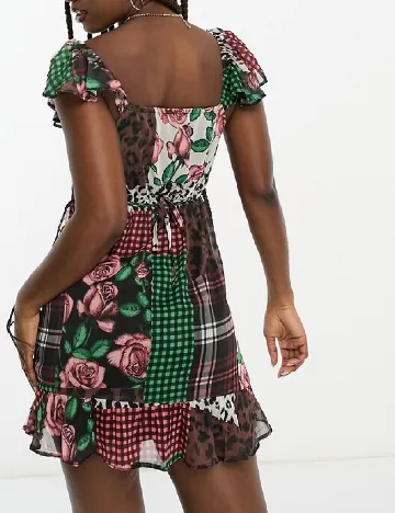 Rochie scurta Miss Selfridge, mix culori Mix culori
