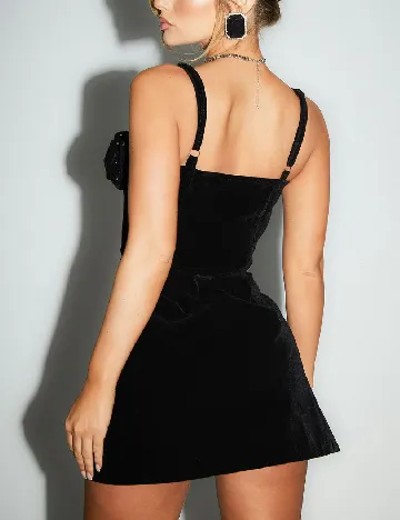Rochie scurta Murci, negru Negru
