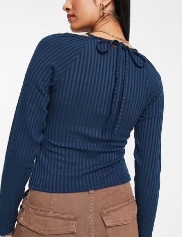 Bluza Top Shop, bleumarin