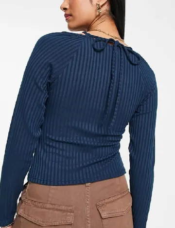Bluza Top Shop, bleumarin Albastru