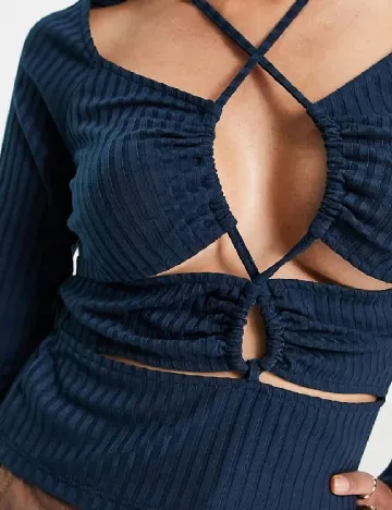 Bluza Top Shop, bleumarin Albastru