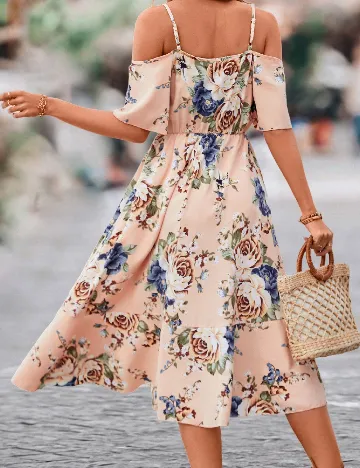 Rochie medie SHEIN, crem Crem