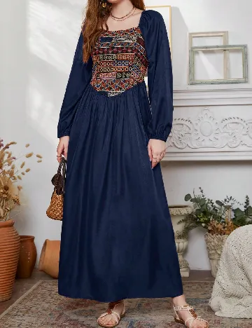 Rochie lunga SHEIN, bleumarin