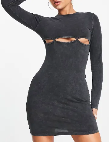 Rochie scurta AsYou, gri Gri