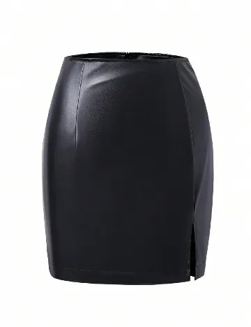 Fusta Shein Kids, negru Negru