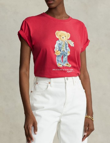 Tricou Polo Ralph Lauren, rosu