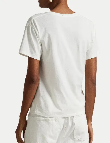 Tricou Polo Ralph Lauren, alb Alb
