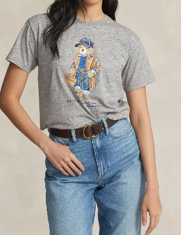 Tricou Polo Ralph Lauren, gri Gri