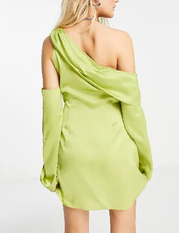 Rochie scurta Public Desire, verde Verde