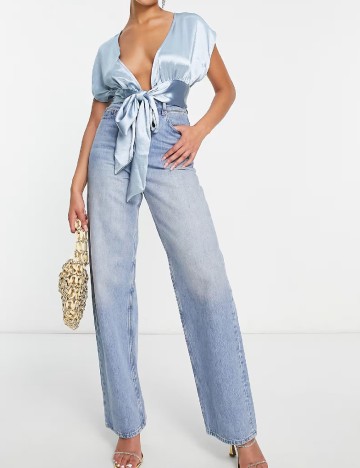 Top ASOS, bleu