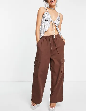 Top ASOS, albastru Albastru