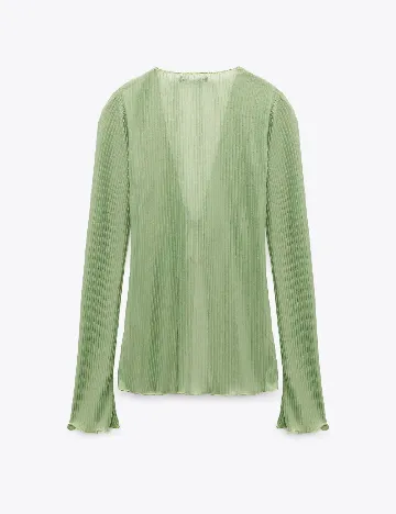 Bluza Zara, verde Verde