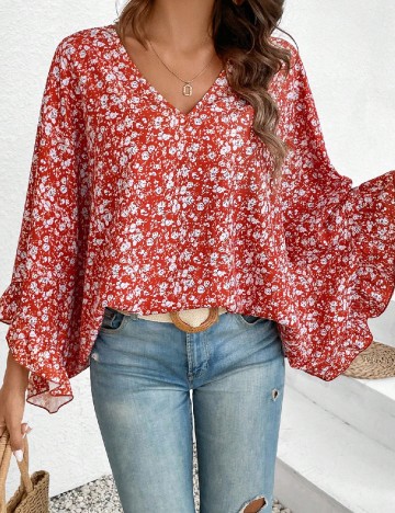 Bluza SHEIN, portocaliu
