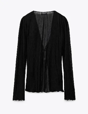 Bluza Zara, negru Negru