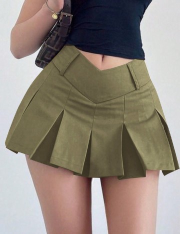 Fusta SHEIN, verde
