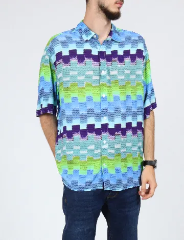 Camasa Oversize ASOS, mix culori