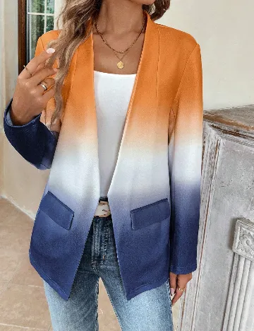 Blazer SHEIN, mix culori Mix culori