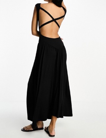 Rochie lunga ASOS, negru
