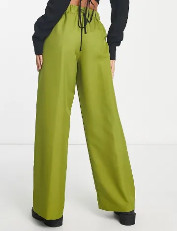 Pantaloni ASOS, verde Verde