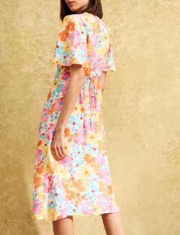 Rochie medie Nobody s child, floral print Floral print