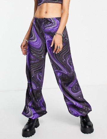 Pantaloni ASOS, mov
