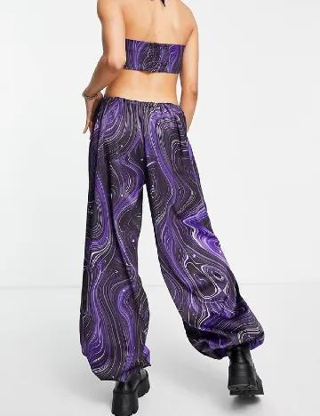 Pantaloni ASOS, mov Mov