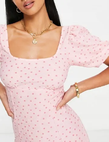 Rochie medie Miss Selfridge, roz Roz