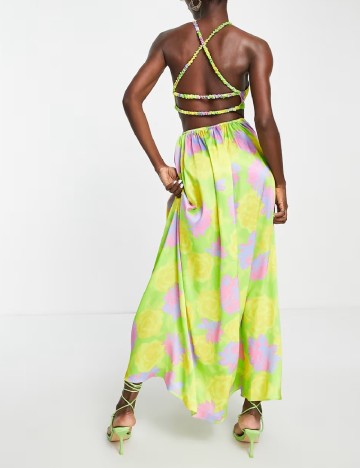 Rochie lunga Top Shop, mix culori