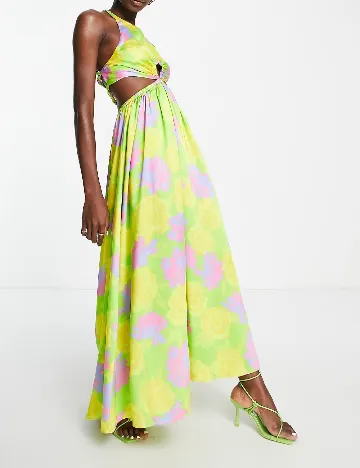 Rochie lunga Top Shop, mix culori Mix culori