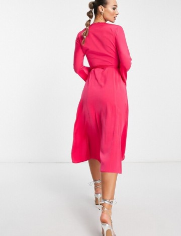 Rochie medie ASOS, roz