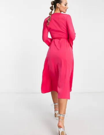 Rochie medie ASOS, roz Roz