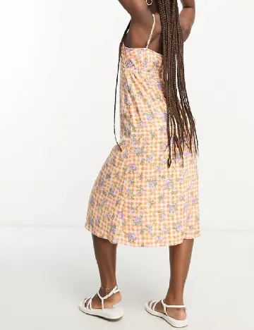Rochie medie Miss Selfridge, portocaliu Portocaliu
