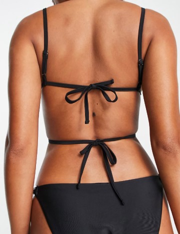 Sutien de baie ASOS, negru