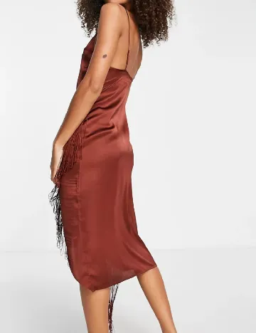 Rochie medie ASOS, maro Maro