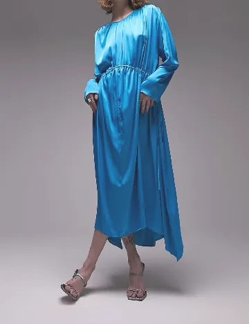 Rochie medie Top Shop, albastru Albastru