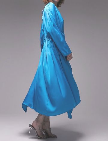 Rochie medie Top Shop, albastru