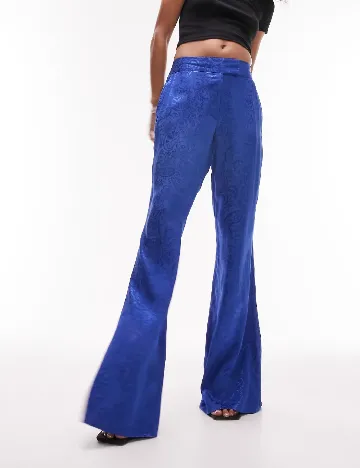 Pantaloni Top Shop, albastru Albastru