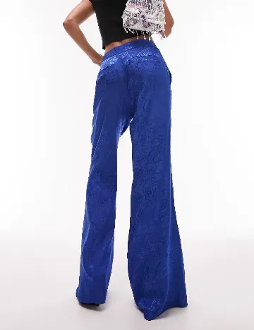 Pantaloni Top Shop, albastru Albastru