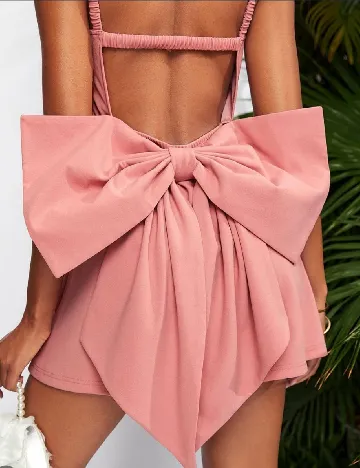Rochie scurta SHEIN, roz Roz