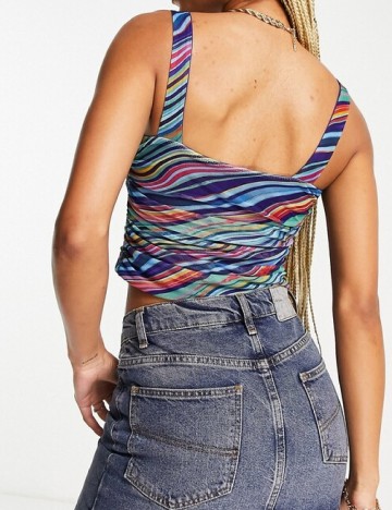 Top ASOS, mix culori