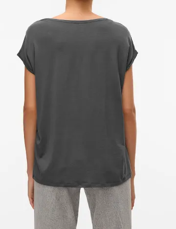 Tricou Vero Moda, gri inchis Gri