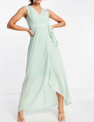 Rochie lunga TFNC London, verde Verde