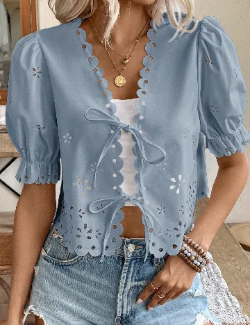 Bluza SHEIN, albastru Albastru