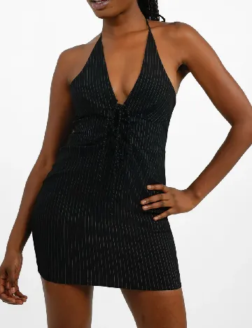 Rochie scurta NA-KD, negru Negru