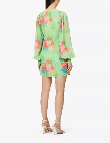 Rochie scurta Pretty Lavish, verde Verde