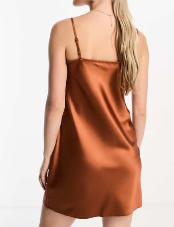 Rochie scurta Miss Selfridge, maro