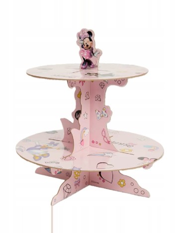 Suport pentru tort Disney Minnie, roz